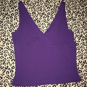 Purple Express tank top
